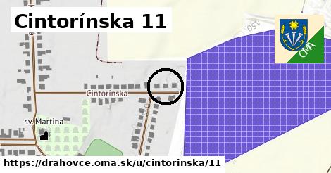 Cintorínska 11, Drahovce