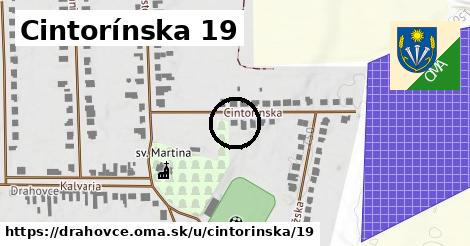 Cintorínska 19, Drahovce