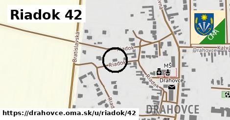 Riadok 42, Drahovce