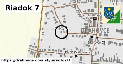 Riadok 7, Drahovce