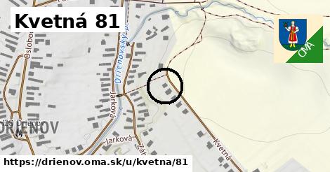 Kvetná 81, Drienov