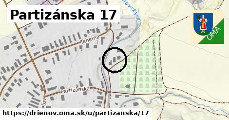 Partizánska 17, Drienov