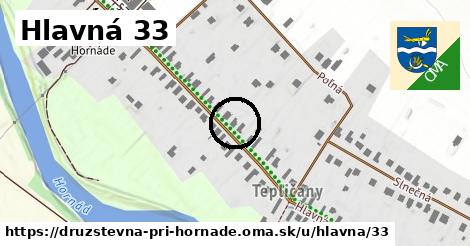 Hlavná 33, Družstevná pri Hornáde