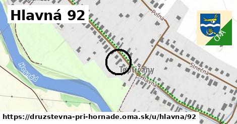 Hlavná 92, Družstevná pri Hornáde