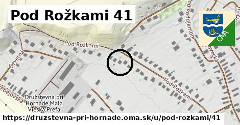 Pod Rožkami 41, Družstevná pri Hornáde