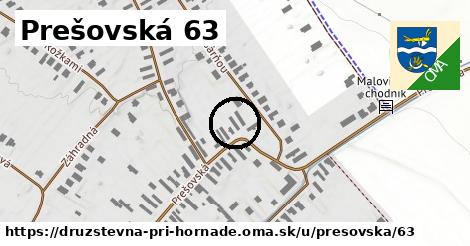 Prešovská 63, Družstevná pri Hornáde