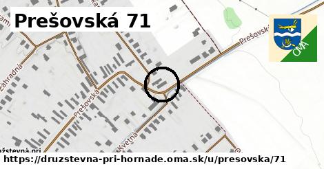 Prešovská 71, Družstevná pri Hornáde