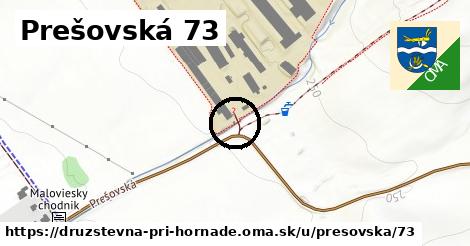 Prešovská 73, Družstevná pri Hornáde