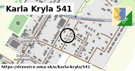 Karla Kryla 541, Držovice