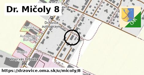 Dr. Mičoly 8, Držovice