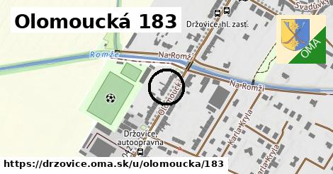 Olomoucká 183, Držovice