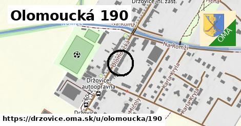 Olomoucká 190, Držovice