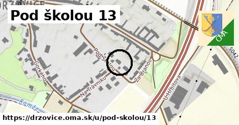 Pod školou 13, Držovice