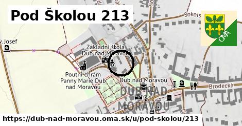 Pod Školou 213, Dub nad Moravou