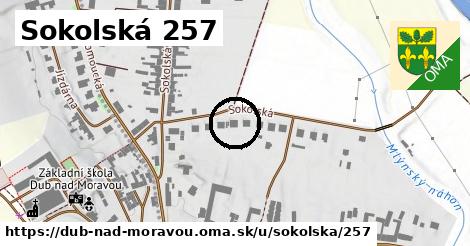 Sokolská 257, Dub nad Moravou