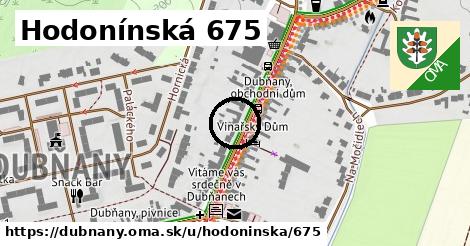 Hodonínská 675, Dubňany