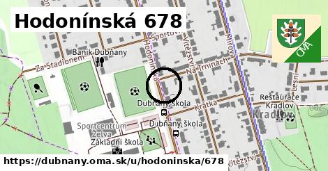 Hodonínská 678, Dubňany