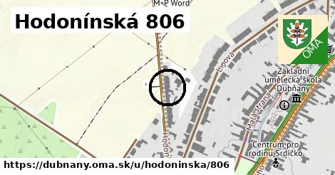 Hodonínská 806, Dubňany