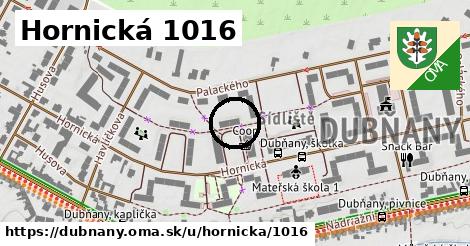 Hornická 1016, Dubňany