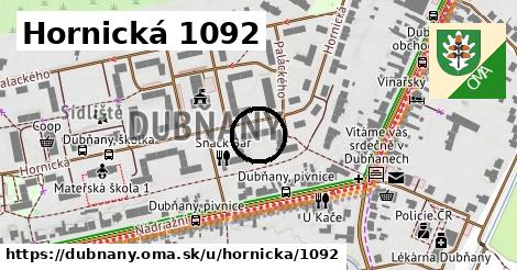 Hornická 1092, Dubňany