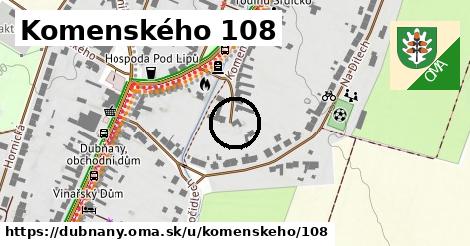 Komenského 108, Dubňany