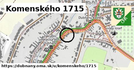 Komenského 1715, Dubňany