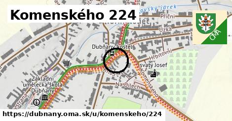 Komenského 224, Dubňany