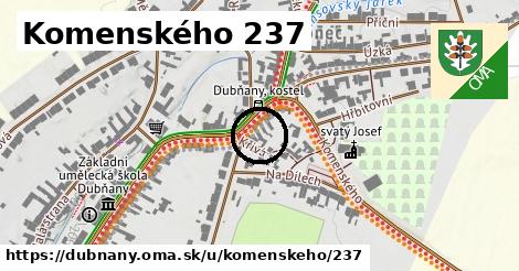 Komenského 237, Dubňany