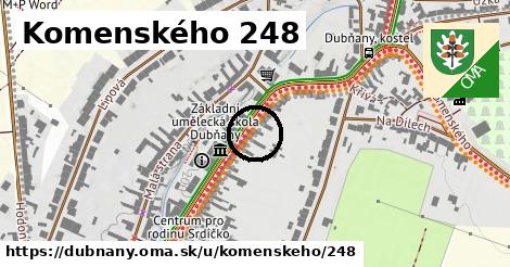 Komenského 248, Dubňany