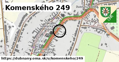 Komenského 249, Dubňany