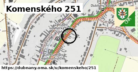 Komenského 251, Dubňany