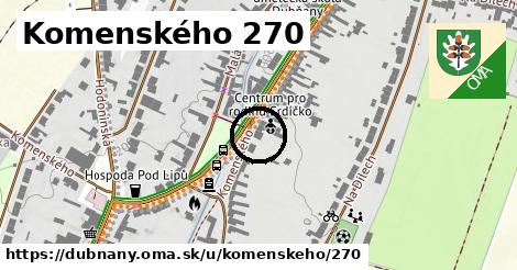 Komenského 270, Dubňany