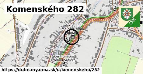 Komenského 282, Dubňany