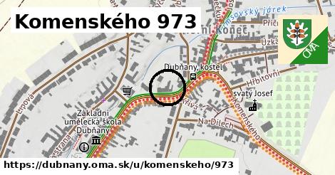 Komenského 973, Dubňany