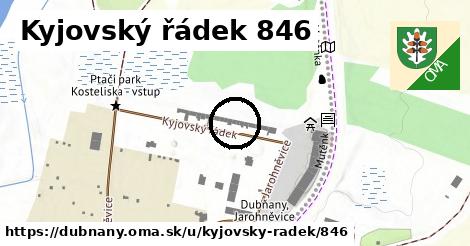 Kyjovský řádek 846, Dubňany