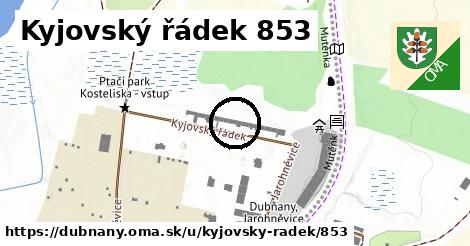 Kyjovský řádek 853, Dubňany