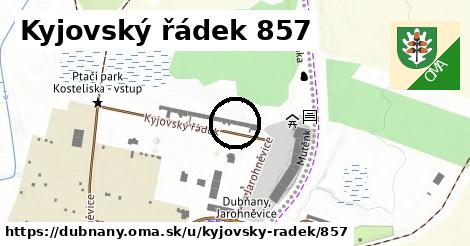 Kyjovský řádek 857, Dubňany