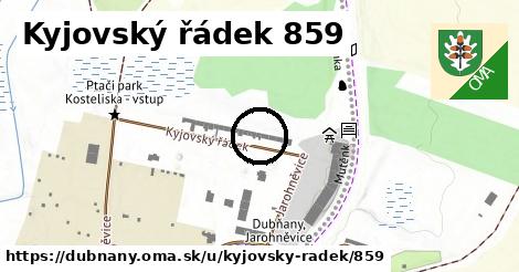 Kyjovský řádek 859, Dubňany