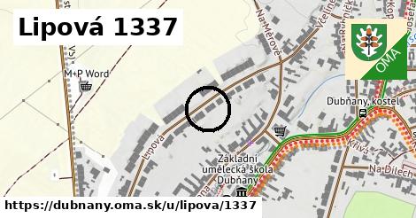 Lipová 1337, Dubňany