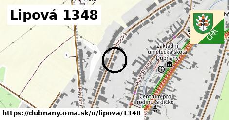 Lipová 1348, Dubňany