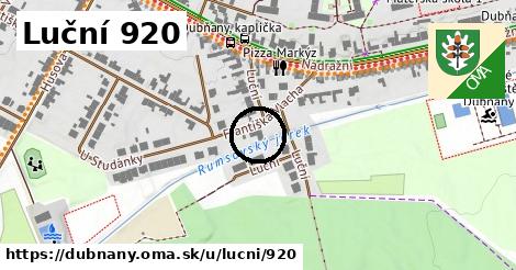 Luční 920, Dubňany