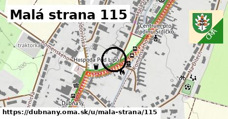 Malá strana 115, Dubňany