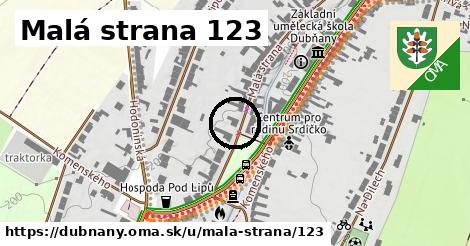 Malá strana 123, Dubňany