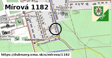 Mírová 1182, Dubňany