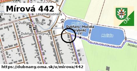 Mírová 442, Dubňany