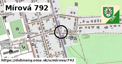 Mírová 792, Dubňany