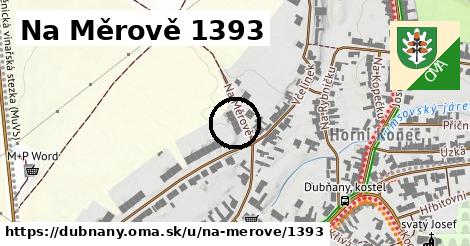 Na Měrově 1393, Dubňany