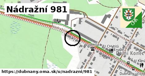 Nádražní 981, Dubňany