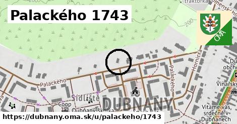 Palackého 1743, Dubňany