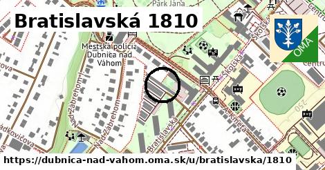 Bratislavská 1810, Dubnica nad Váhom